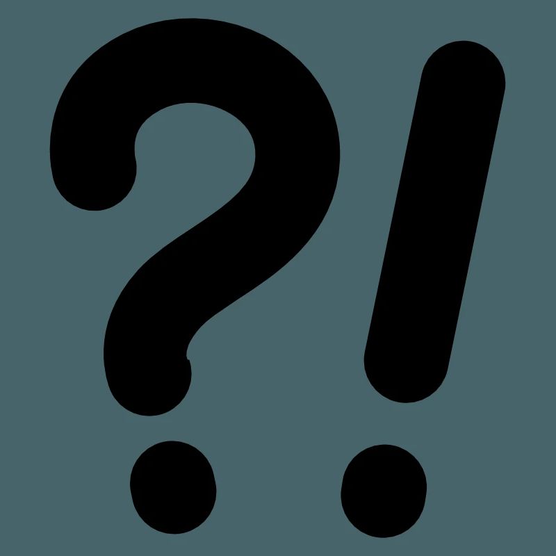 Points d’interrogation et points d’exclamation