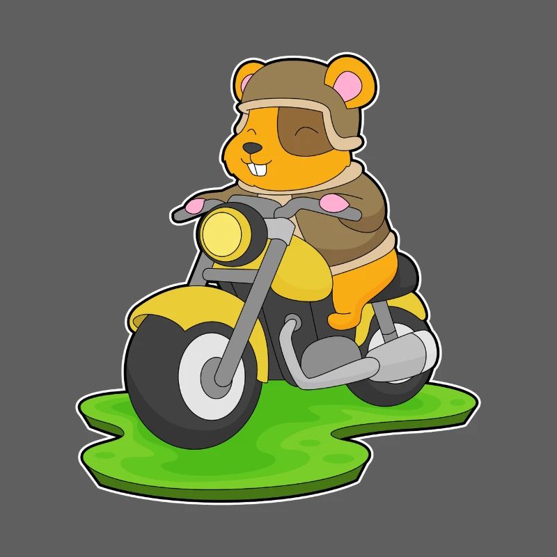 Hamster Motorcycle