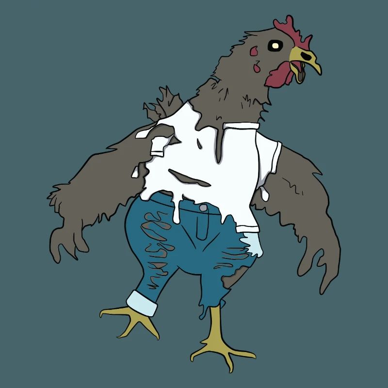 Zombie-Huhn