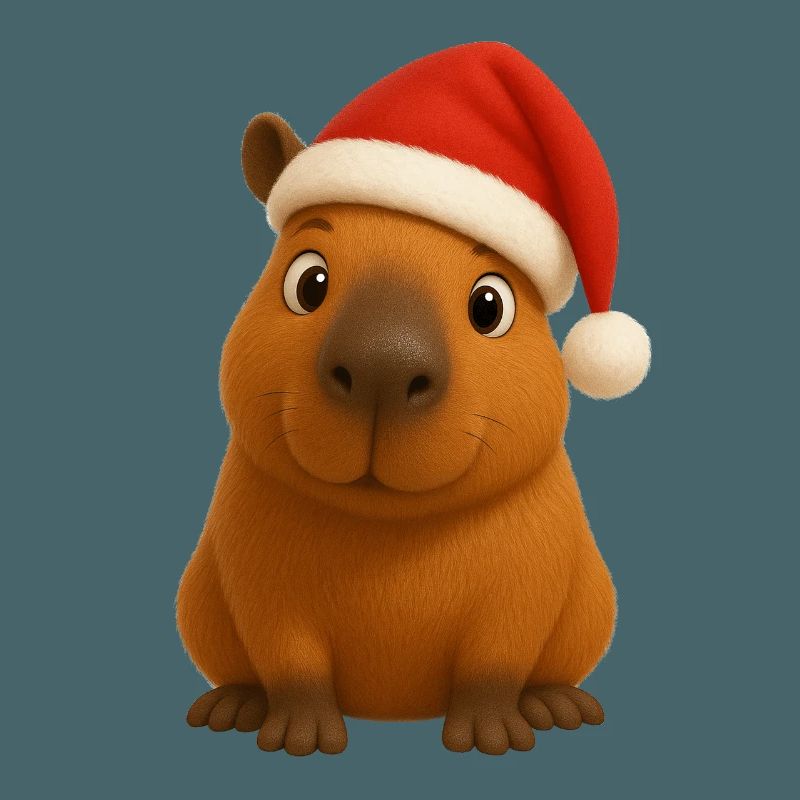 Capybara Weihnachten