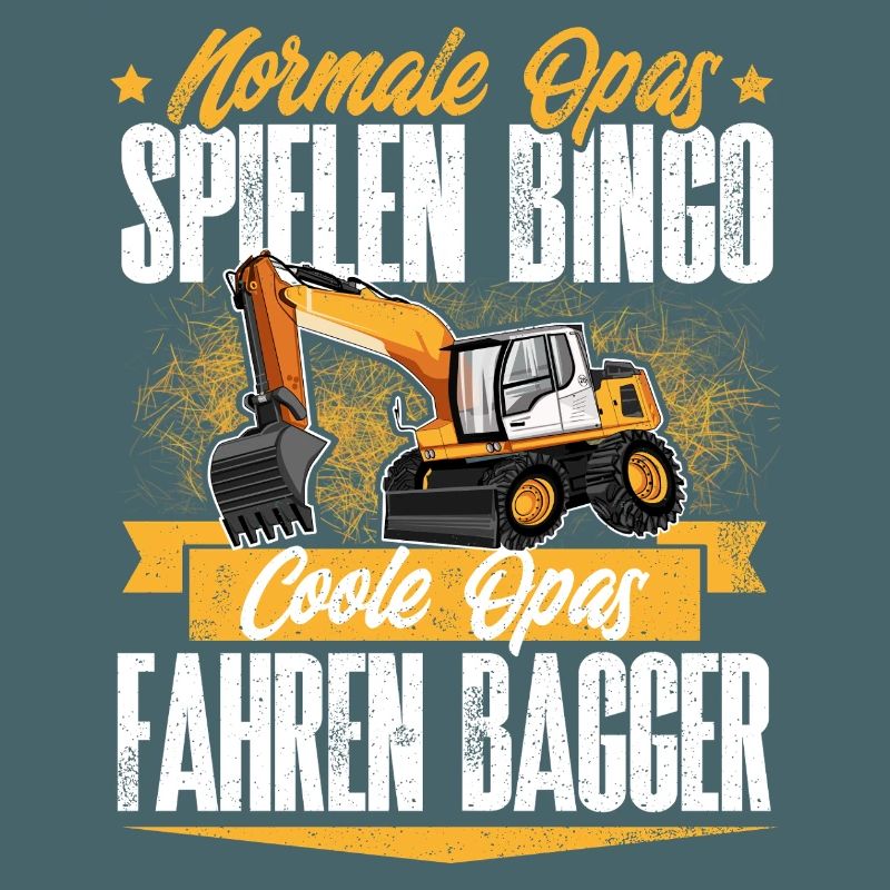 Baggerfahrer Opa