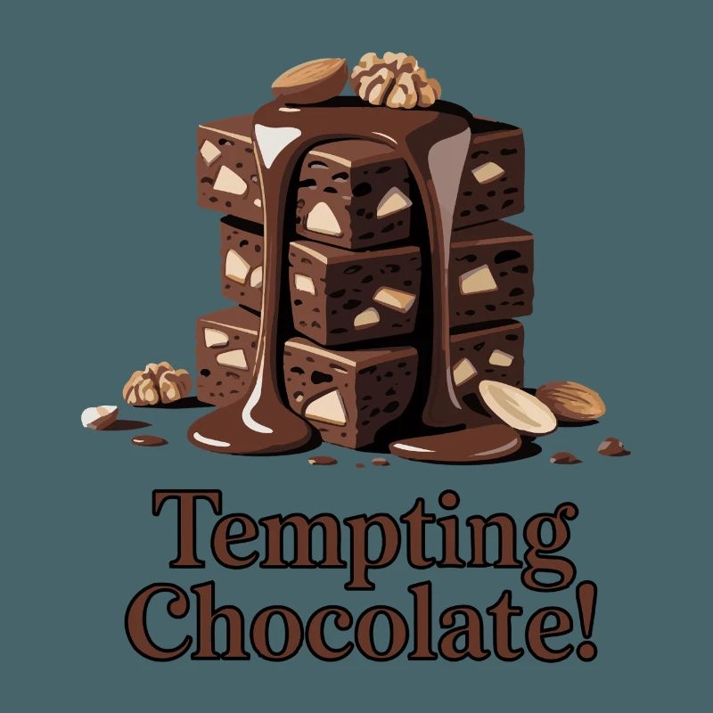 Tempting Chocolate Stack