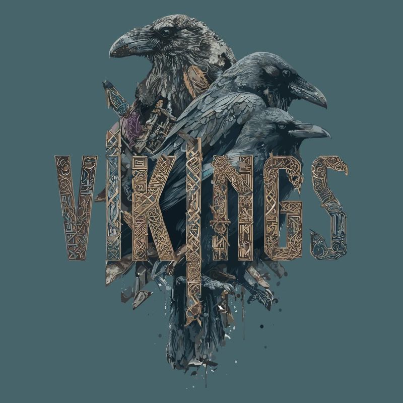 Odin-Corbeaux-Vikings-Épée-Edda