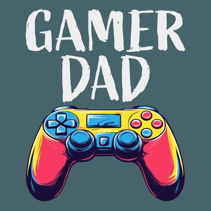 Gamer Dad Controller Graphics