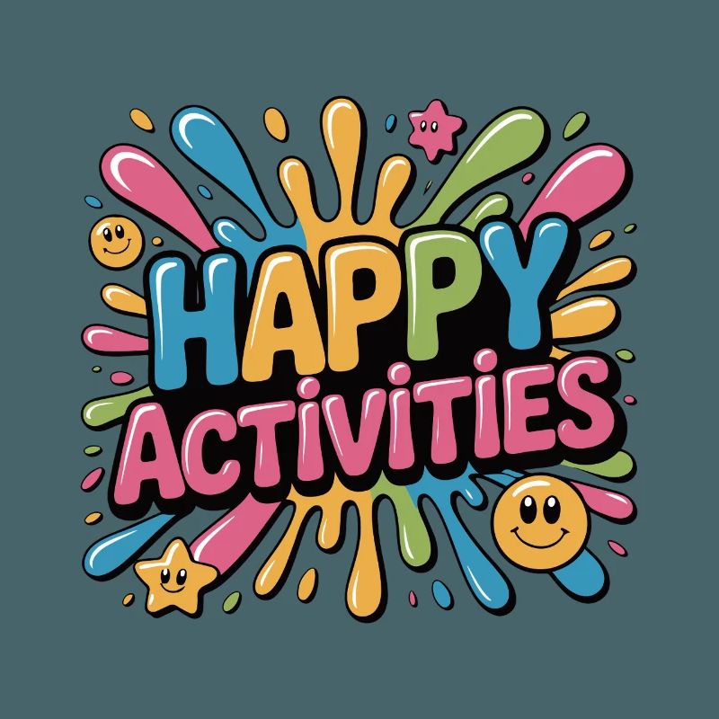 Activités joyeuses Explosion d’éclaboussures