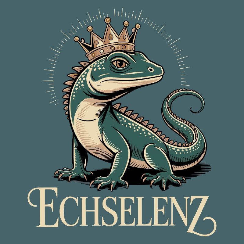 Echselenz Lustige Echse