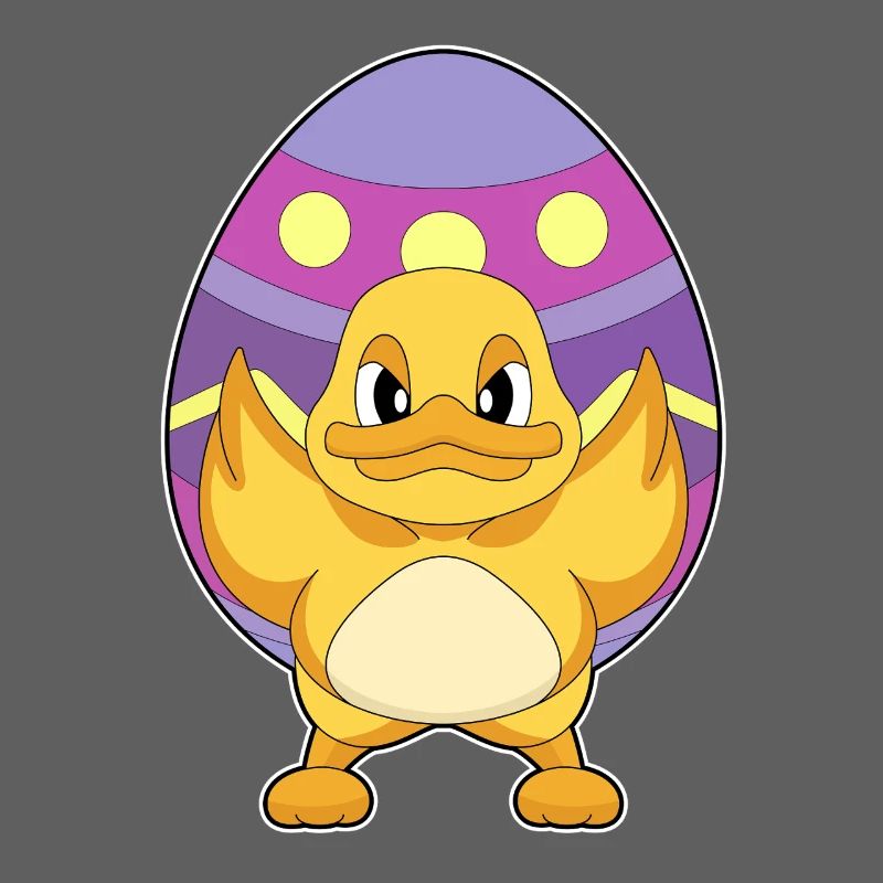 Duck Easter Easter Egg