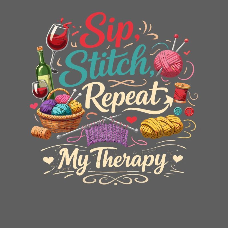 Sip Stitch Repeat Therapy