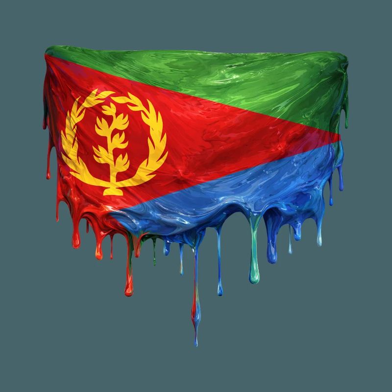 Conception du dépôt du drapeau érythréen