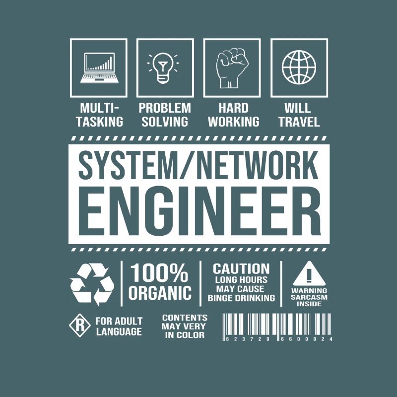 Netzwerk Informatiker Programmierer Admin