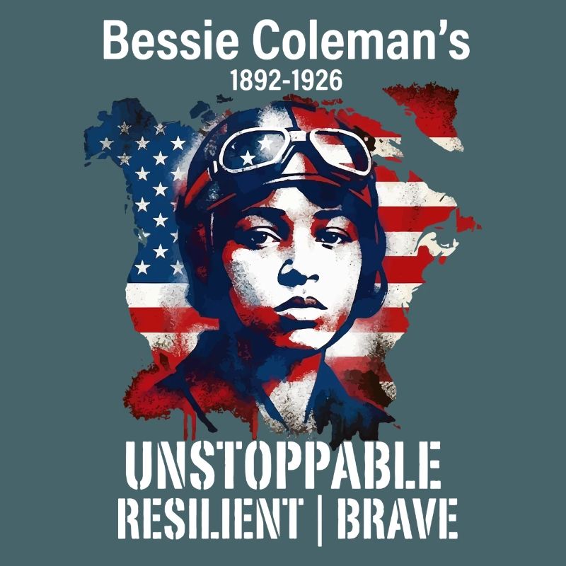 Bessie Coleman Pionnière courageuse de l’aviation