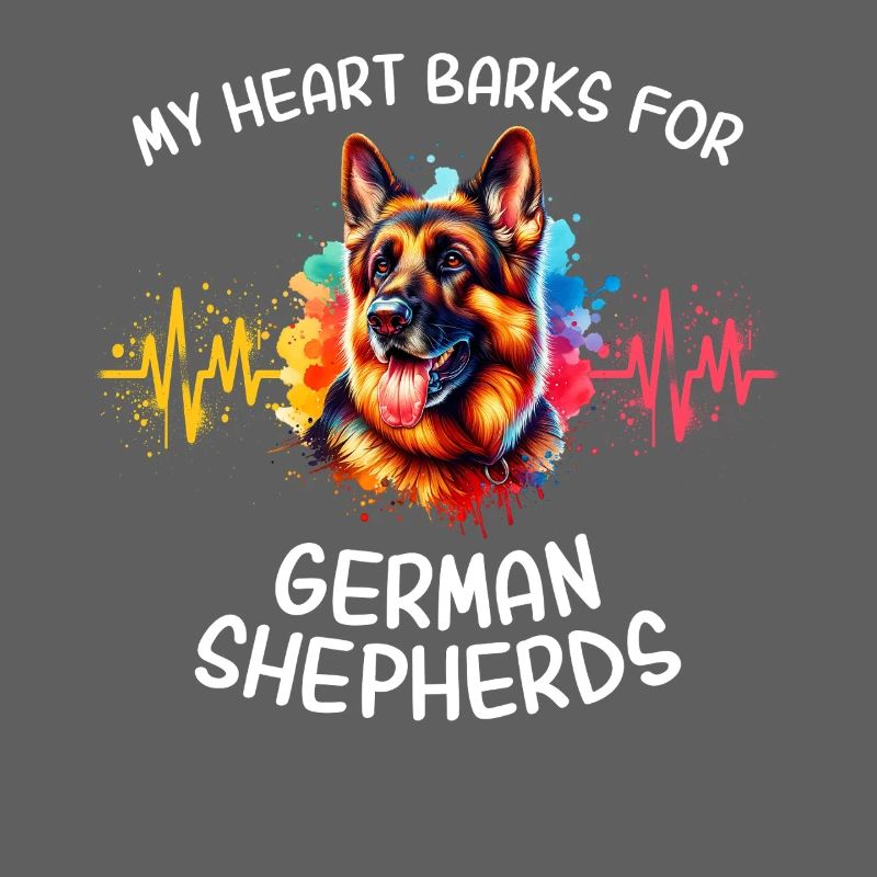 German Shepherd Heartline