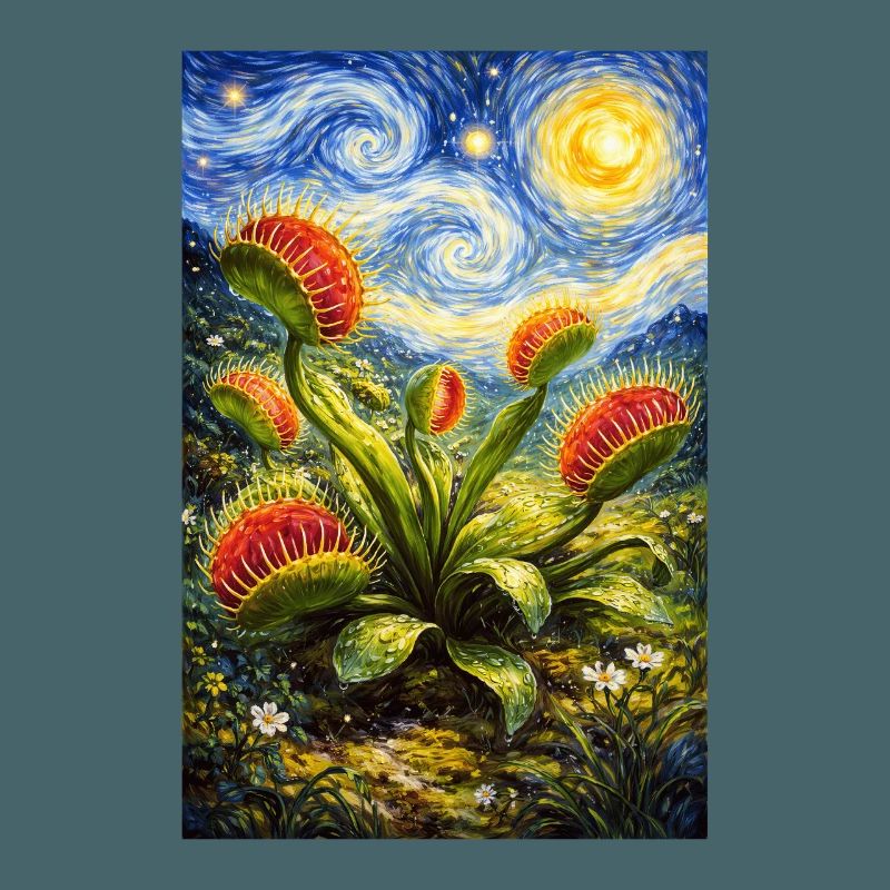 Venus Flytrap Starry Night
