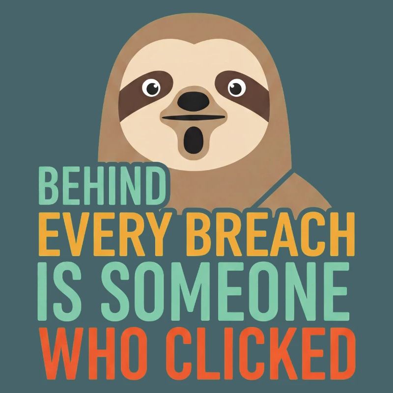 Behind Every Breach Sloth IT Security