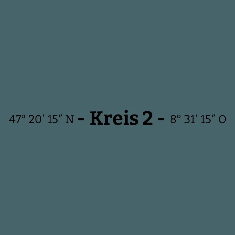 Coordinates District 2 Zurich
