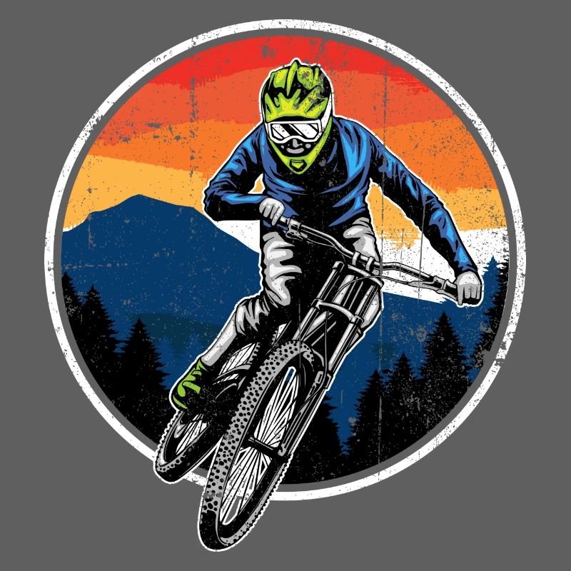 Sunset Trail Mountain Biker