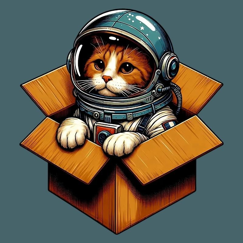 Astronaut Katze