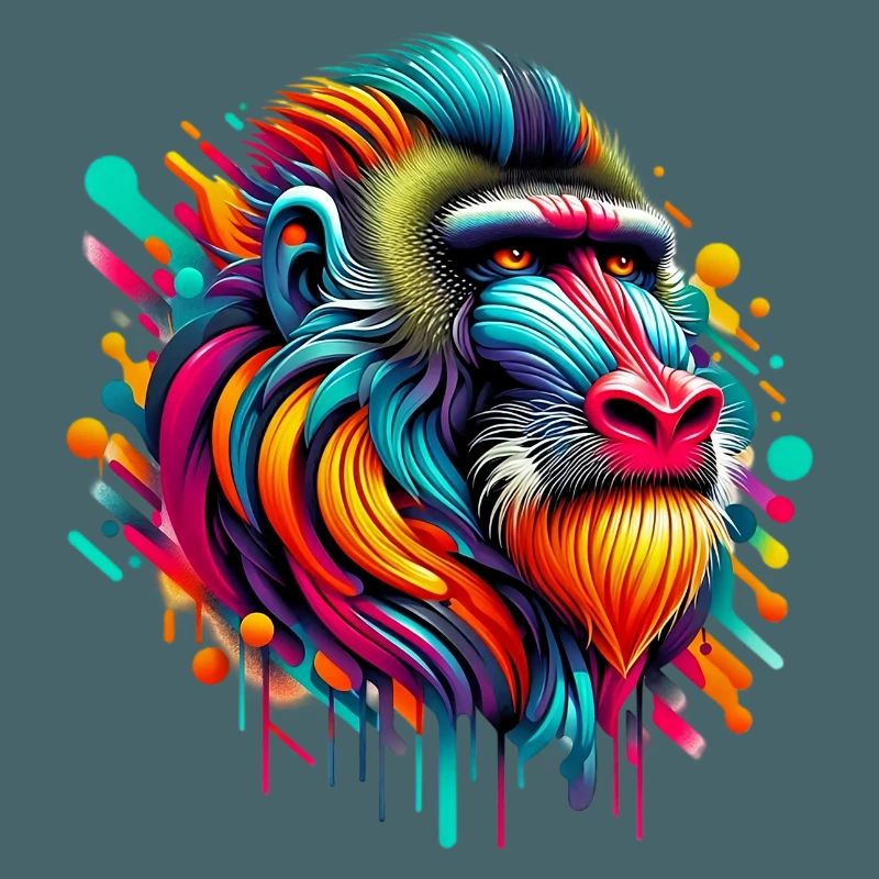 Mandrill Monkey