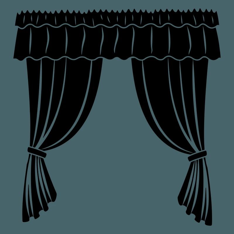 Vorhänge Theater oder Geschäft