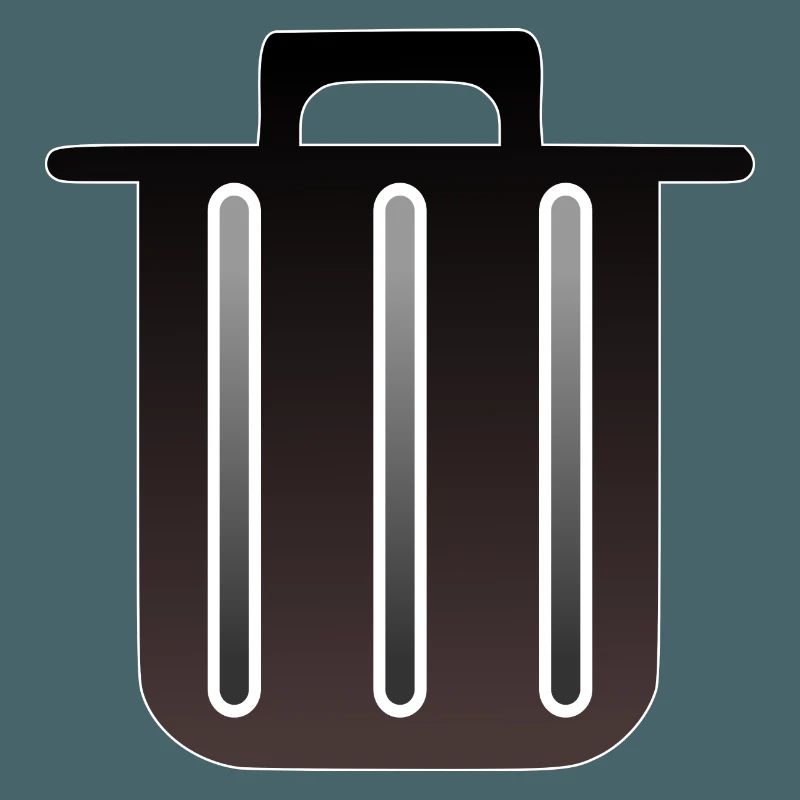 GARBAGE TRASH CAN