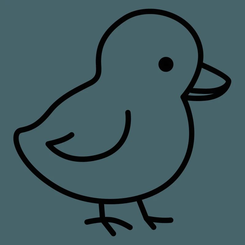 A cute chick suitable for Easter