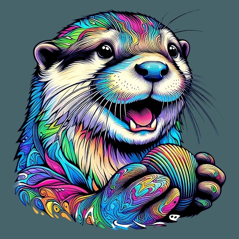 Otter with Shell