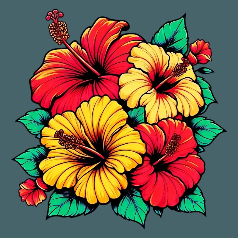 Hibiskusblüten