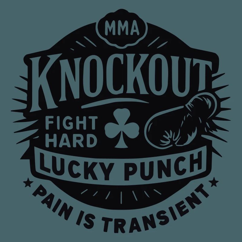 MMA Knockout Lucky Punch Combat de boxe difficile