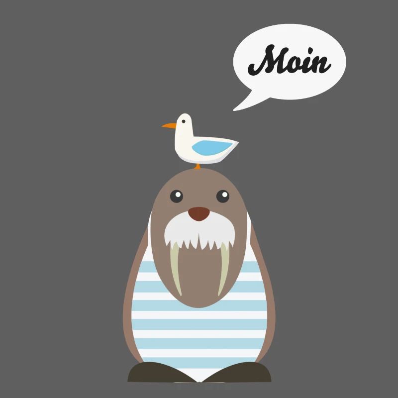Moin, Seelöwe, Möwe
