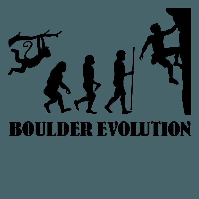 Boulder Evolution Klettern Bergsteigen Boulderer