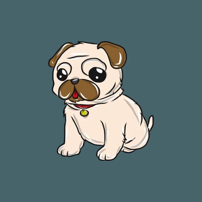 Hund Mops