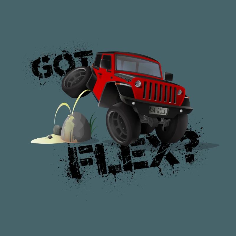GOT FLEX? - OFFROADER Crawler - Red