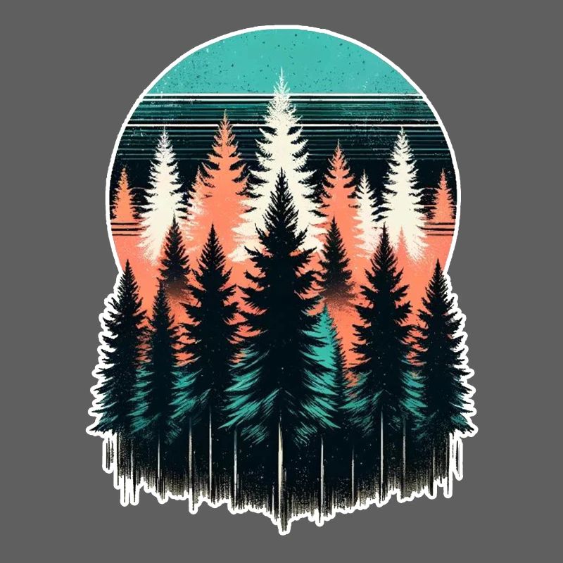 Forest Light Sunset