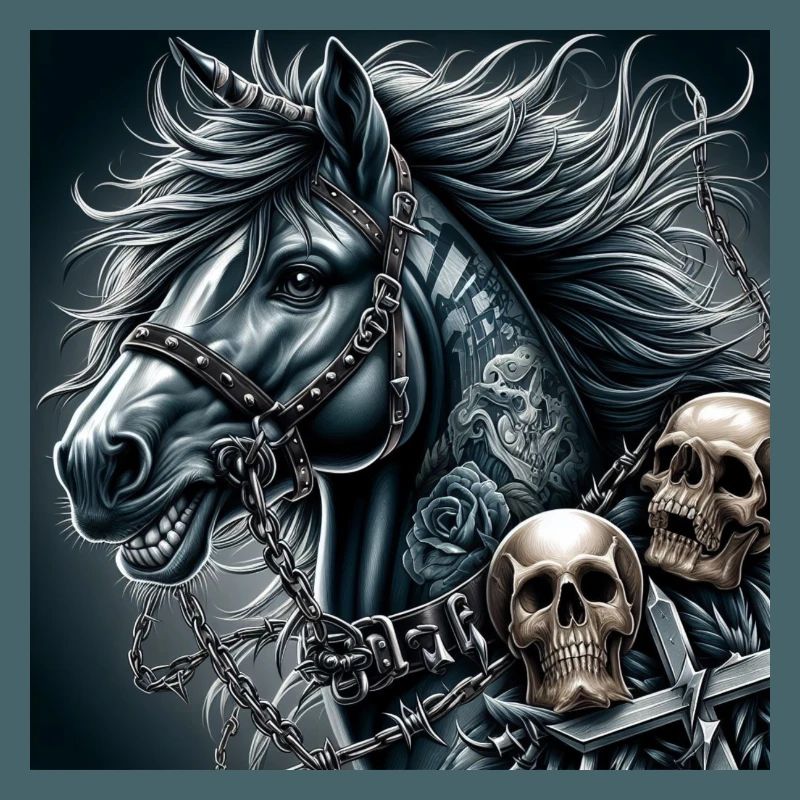 Schweres Pferd