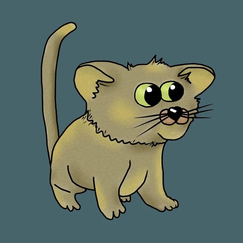 nette Katze