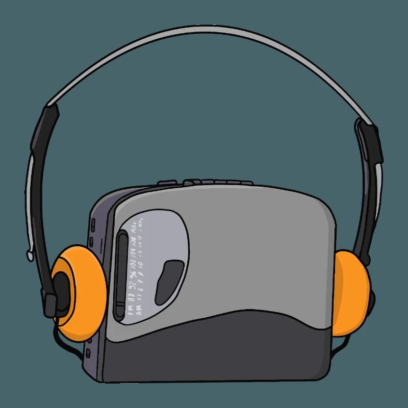 Cool Portable Cassette Audio Player