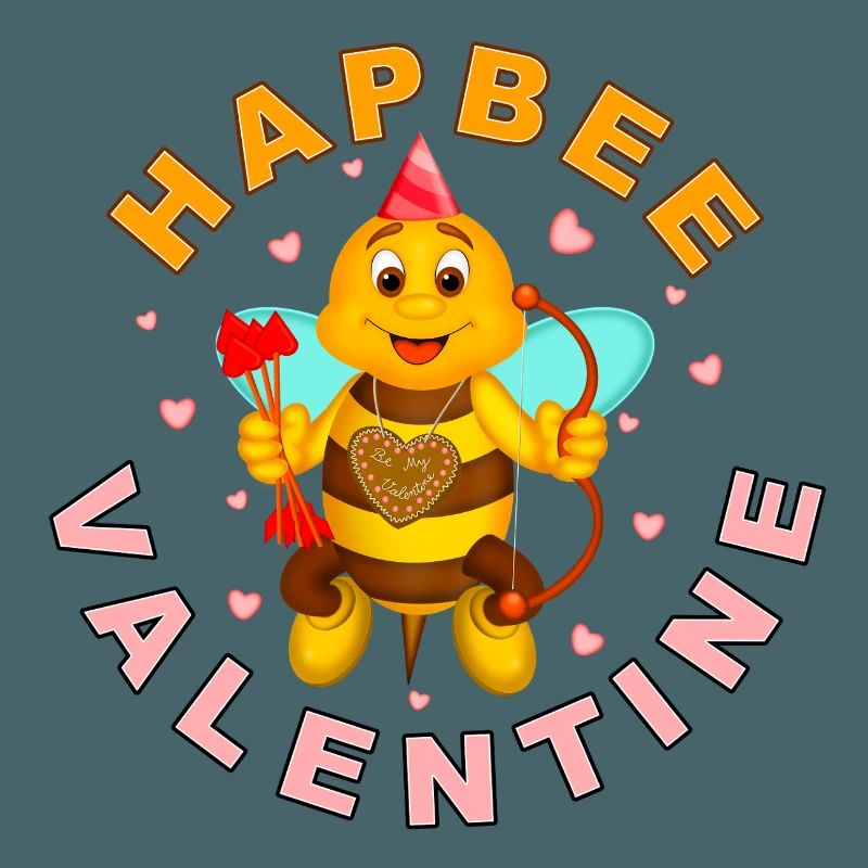 HAPBEE Saint-Valentin avec texte