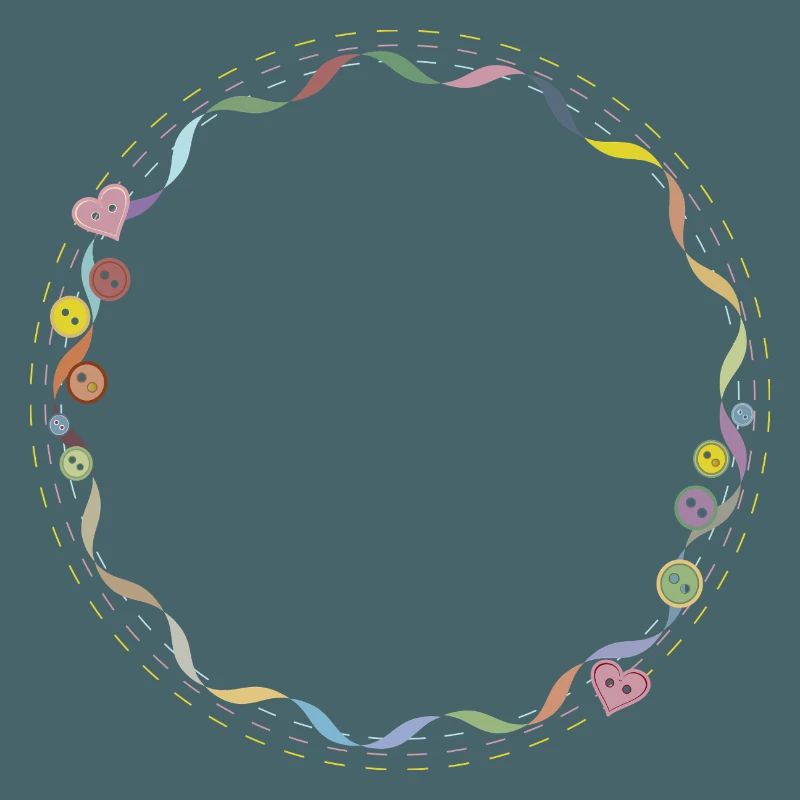 Embroidered Frame – Creative Needlework Motif