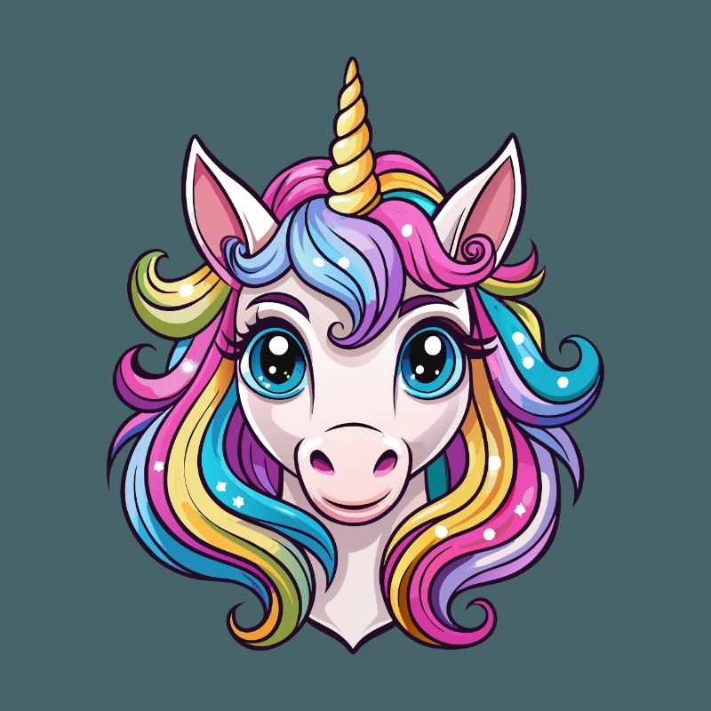 Einhorngesicht