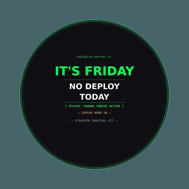 It's Friday – No Deploy Today