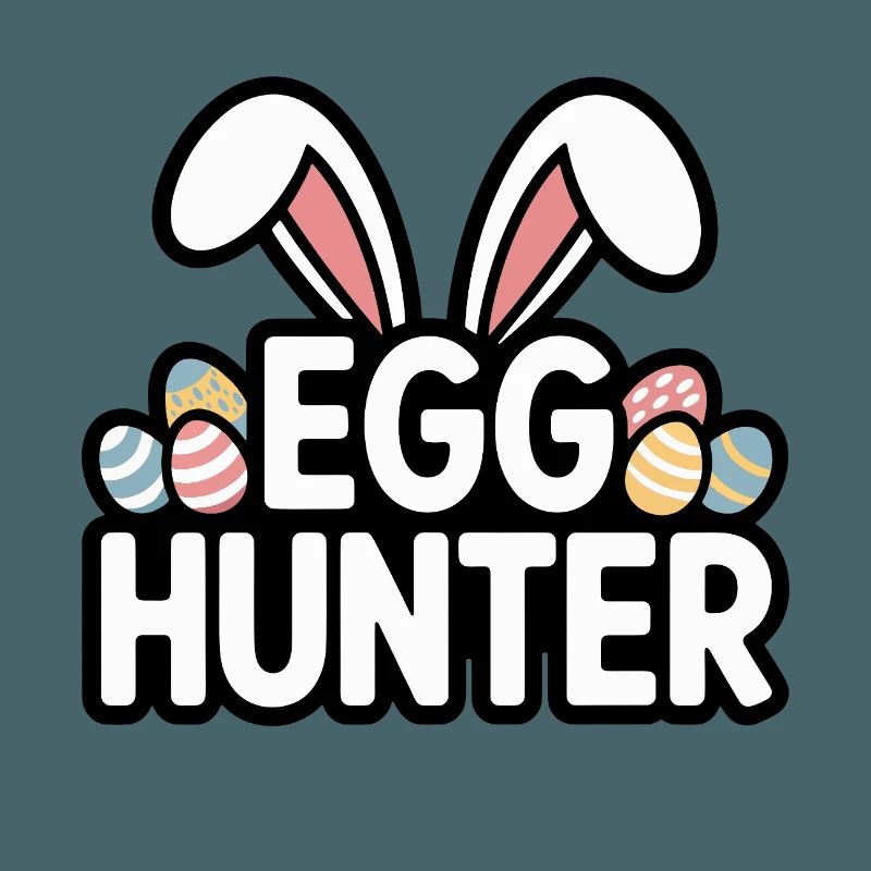 Egg Hunter Bunny – Conception de Pâques