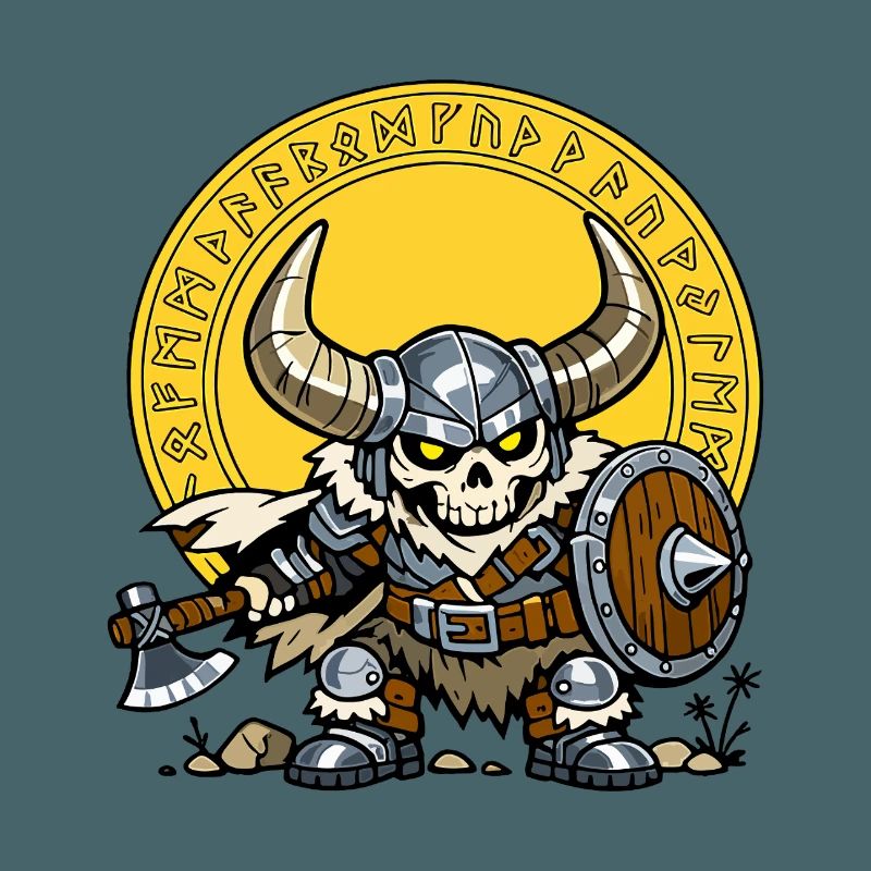 Wikingerschädel