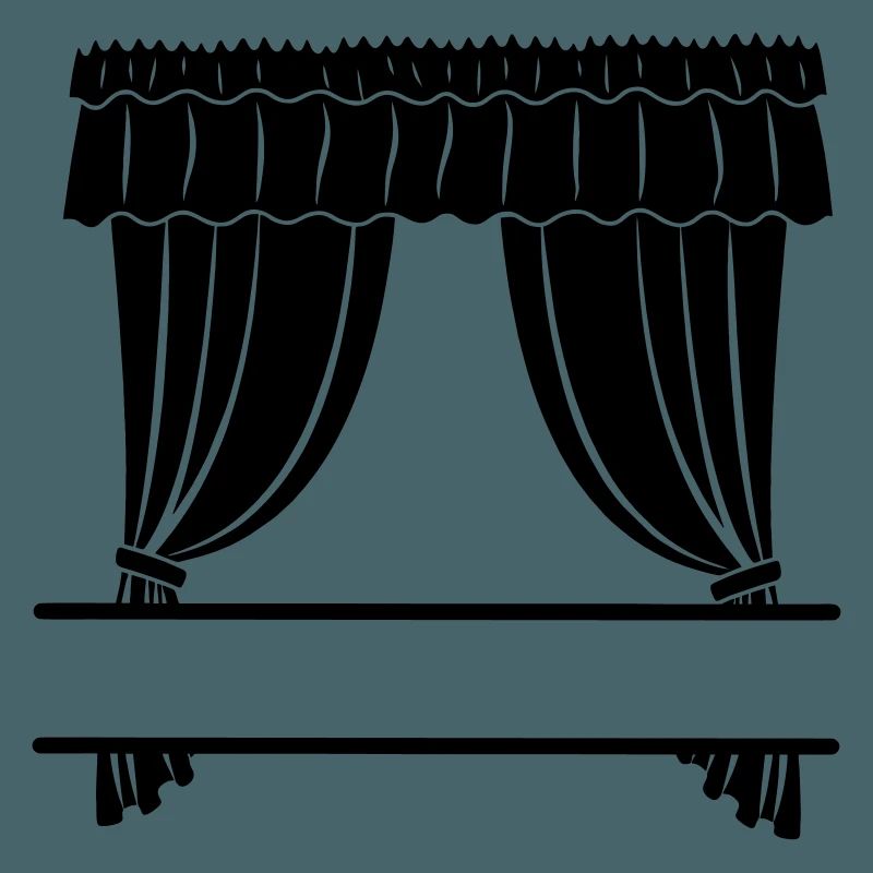 Gardinengeschäft oder Theater