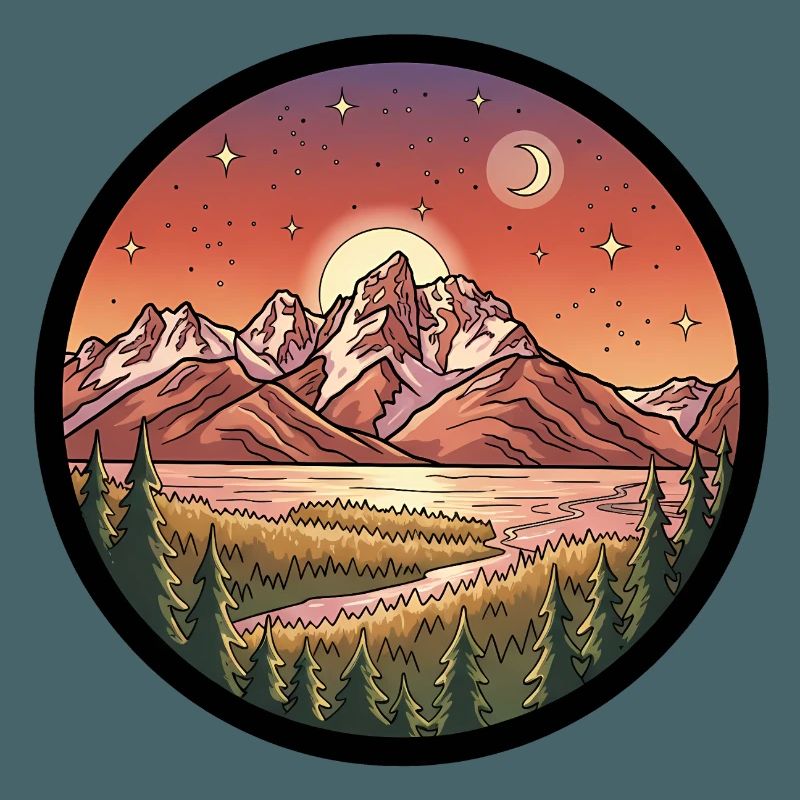 Mondscheingebirge Rundpatch