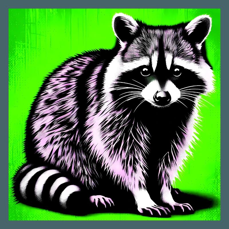 Waschbär