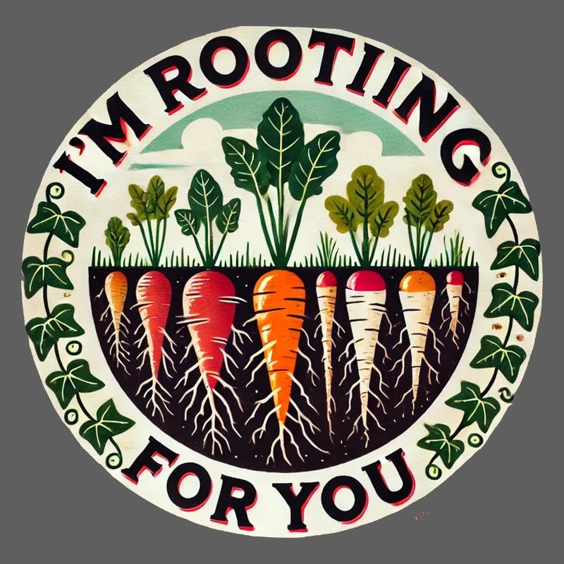 Rootin' Carrot Patch Round