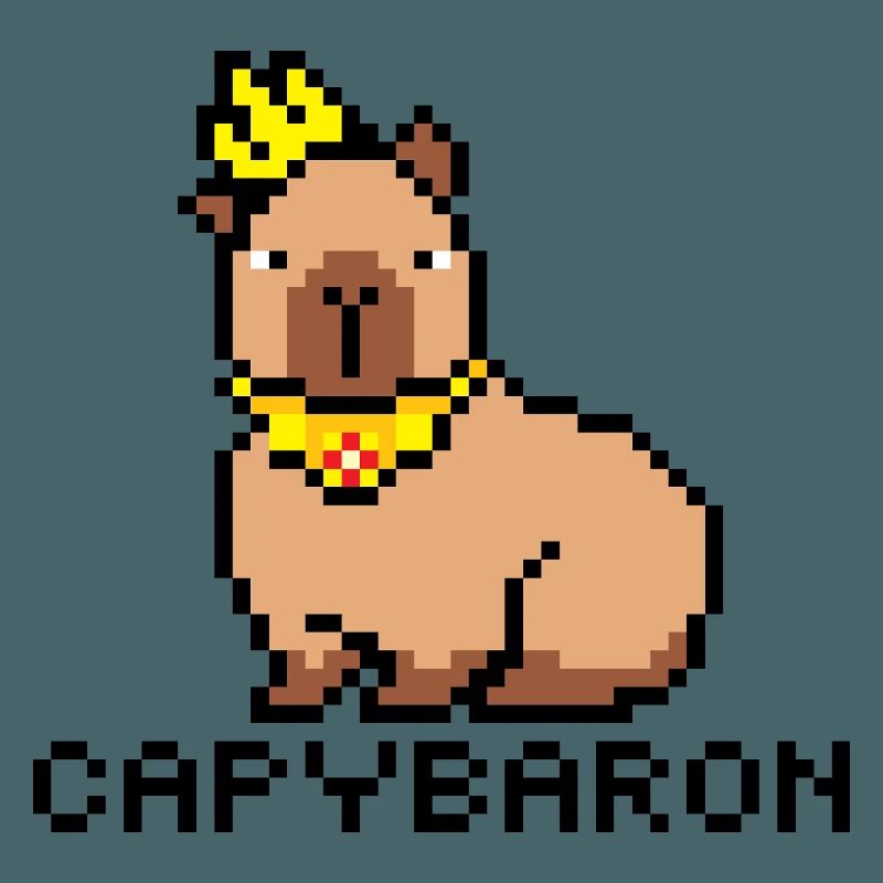 capybaron Pixelart