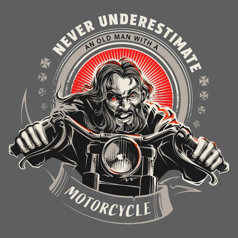 Never underestimate an old man ...