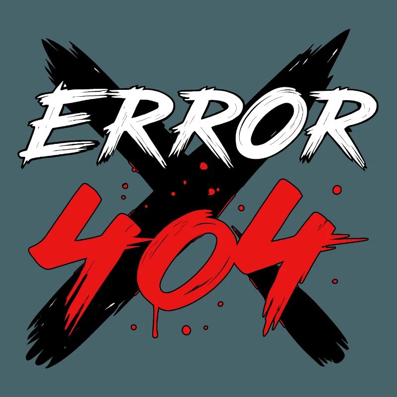 404-Fehler-Glitch-Zeichen