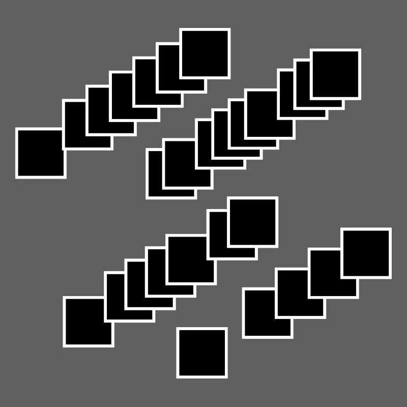 Nested Squares Cascade